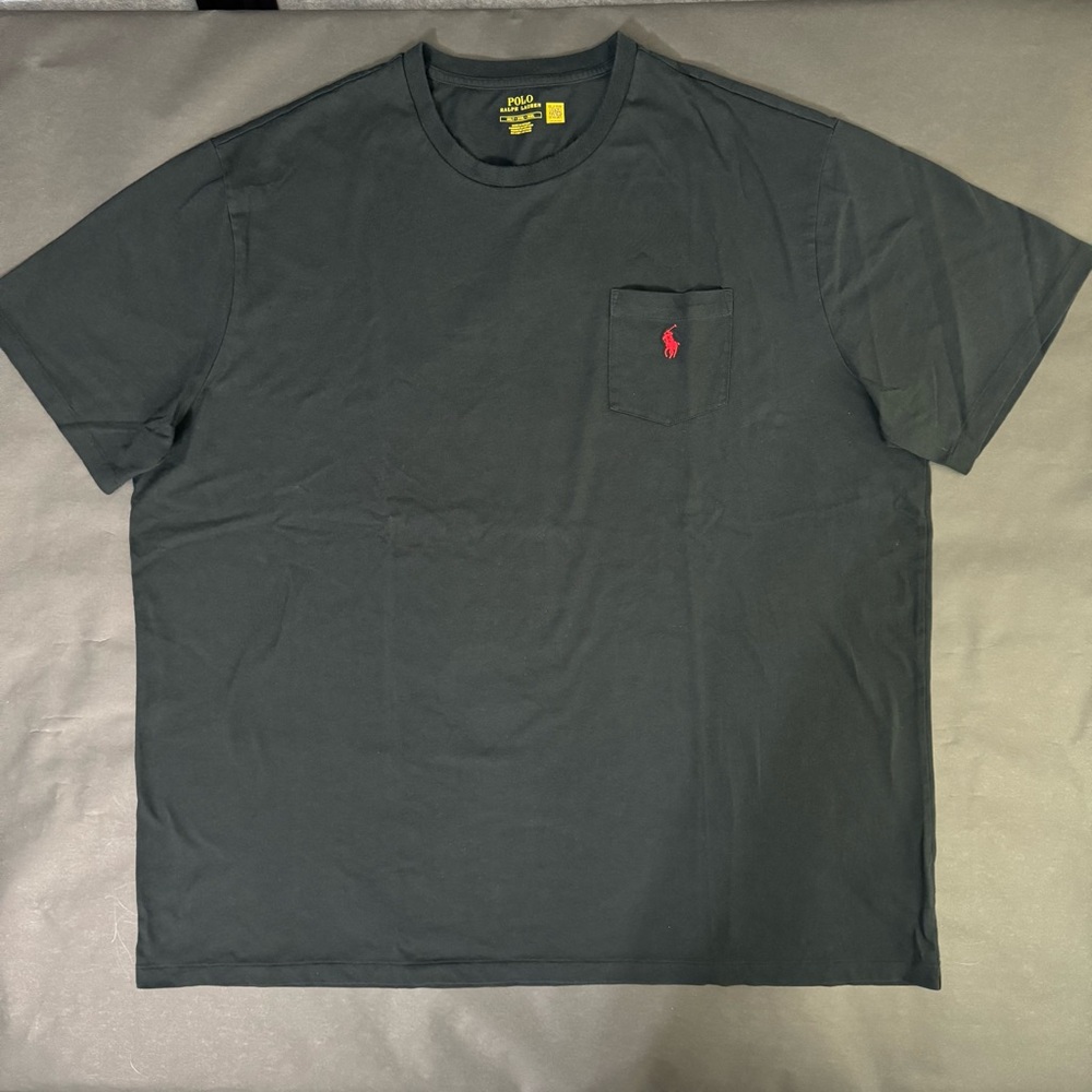 Polo Ralph Lauren Menβs Jersey Pocket T-Shirt Big & Tall - Picture 2 of 8
